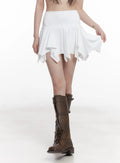 Flared Ruffle Mini Skirt CU520