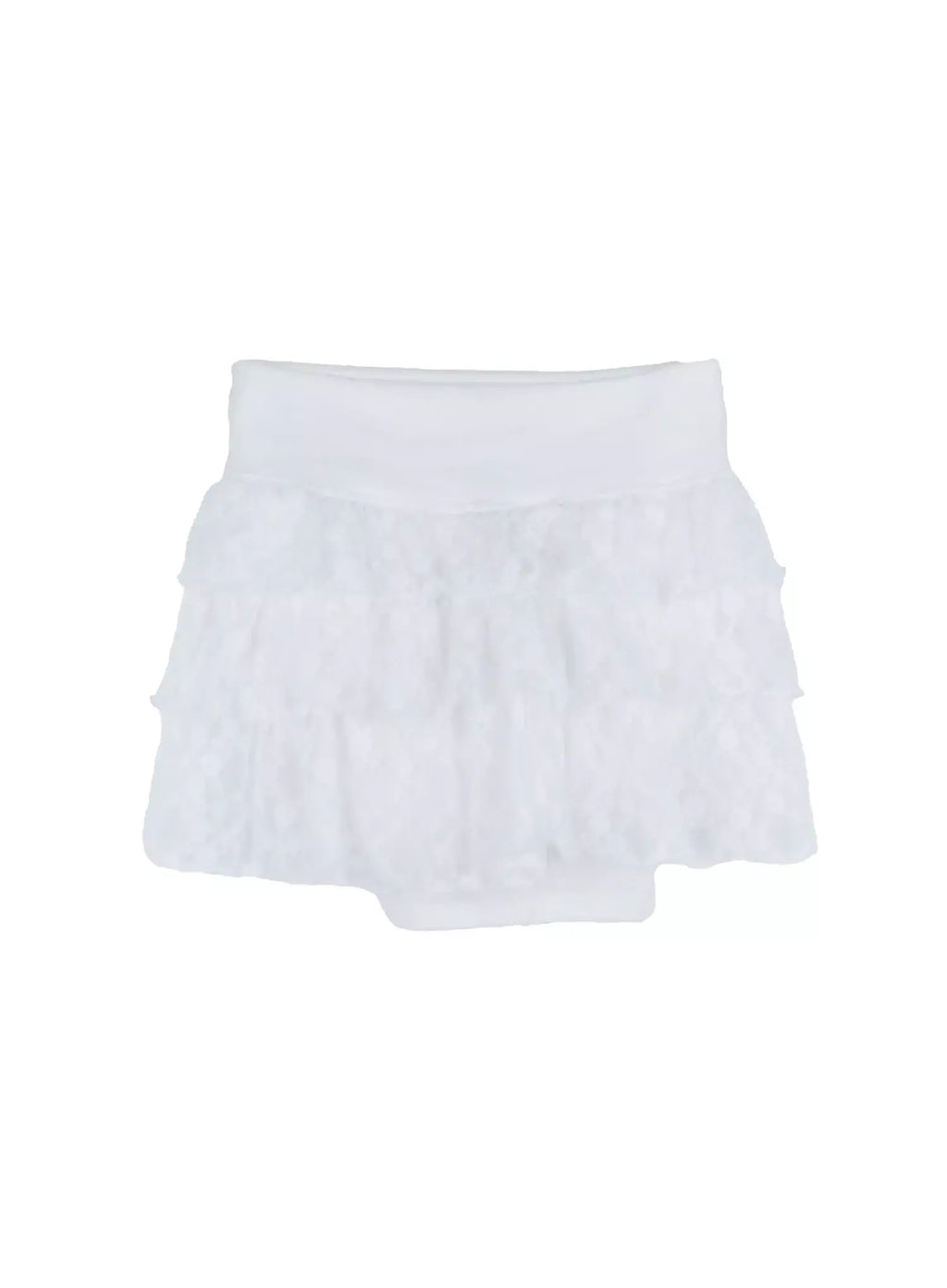 Lace Tiered Ruffle Skirt IL531