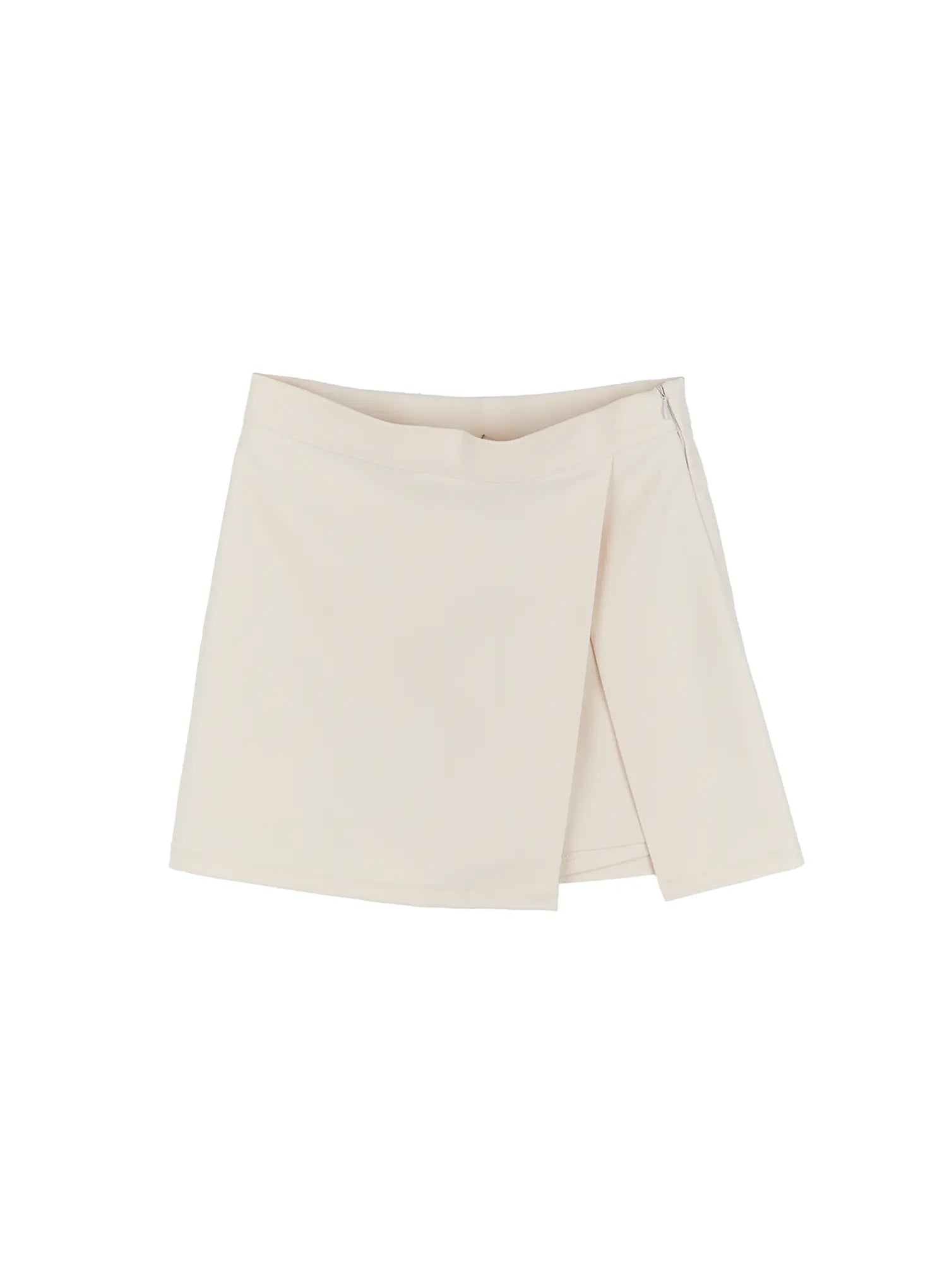 Slit Wrap Mini Skort CL530